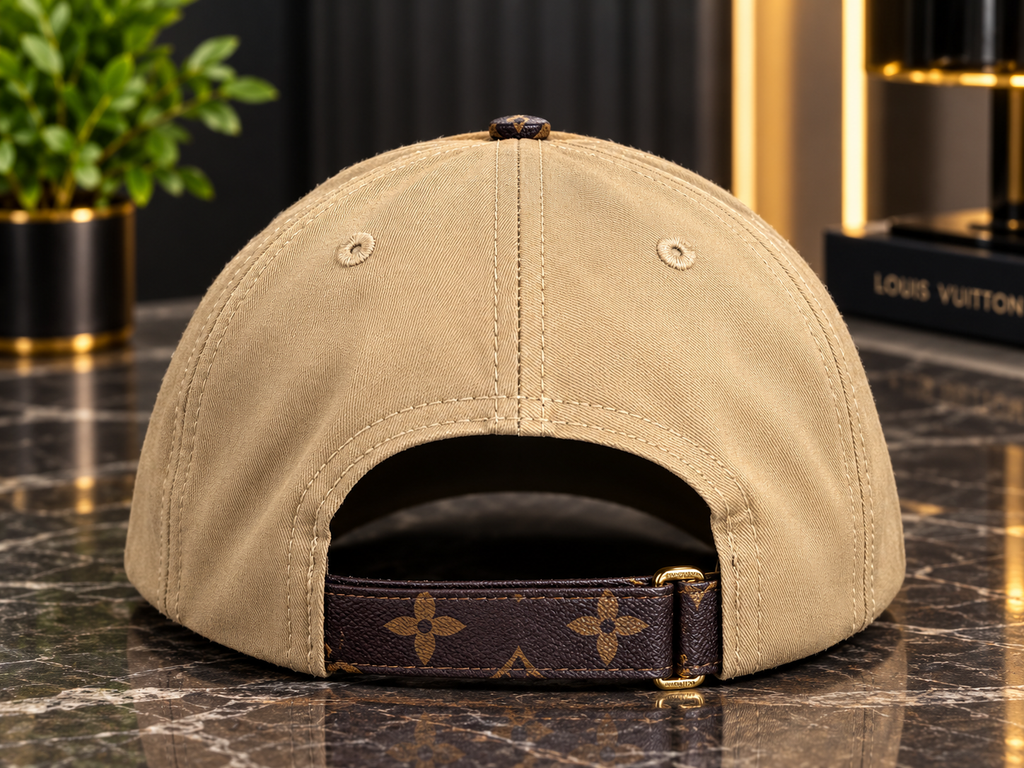 Louis Vuitton Monogram Baseball Cap – Beige & Brown