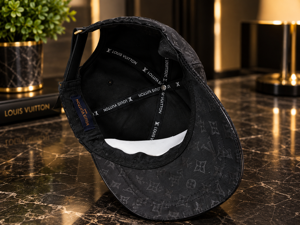 Louis Vuitton Black Monogram Baseball Cap – Luxury Style | Best Buyers Shop