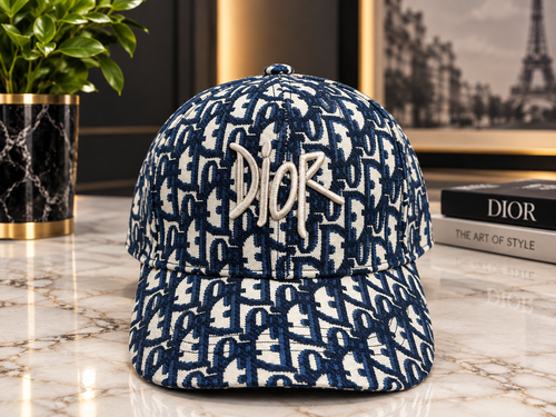 SEO Title:
Dior Oblique Jacquard Baseball Cap with Embroidered Logo
