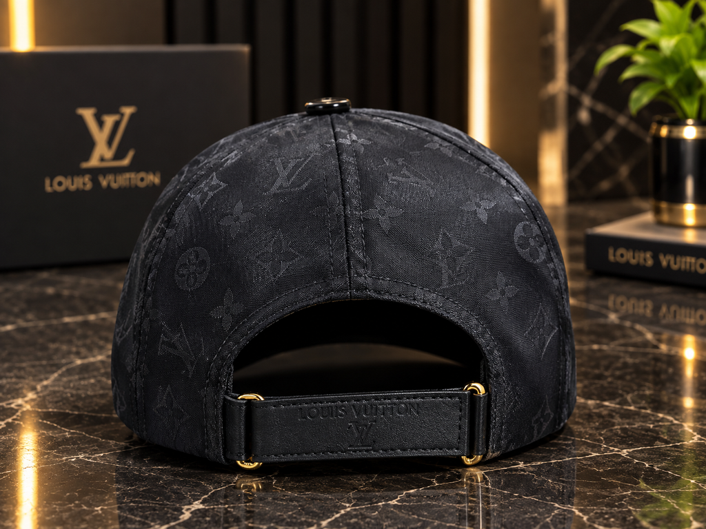 Louis Vuitton Black Monogram Baseball Cap – Luxury Style | Best Buyers Shop