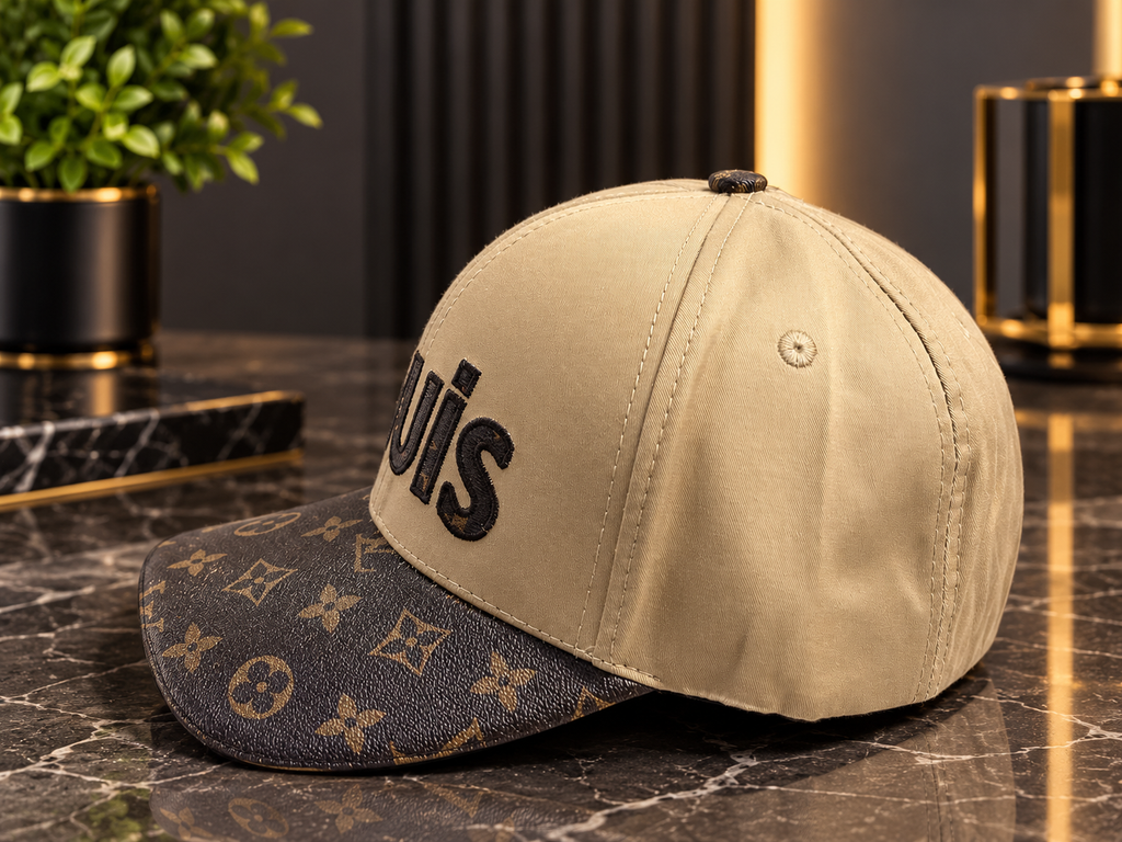 Louis Vuitton Monogram Baseball Cap – Beige & Brown