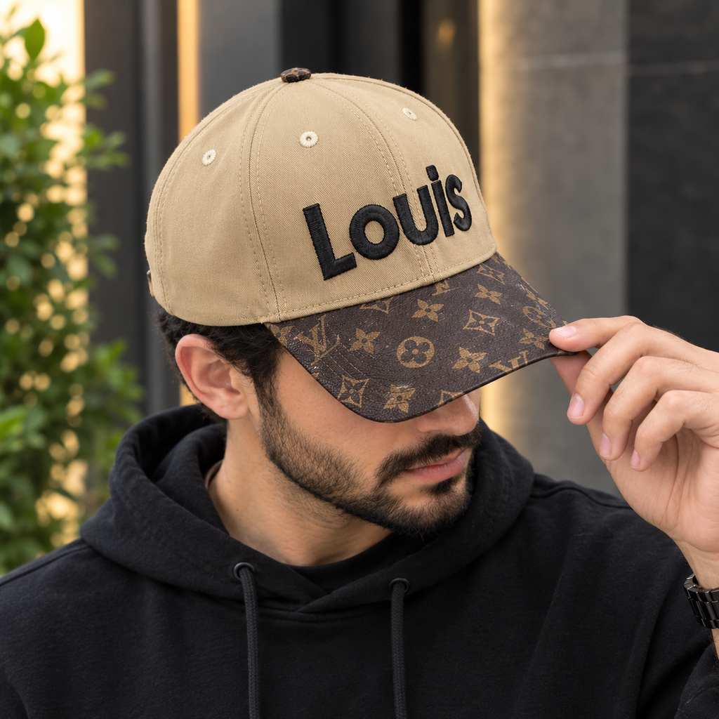 Louis Vuitton Monogram Baseball Cap – Beige & Brown