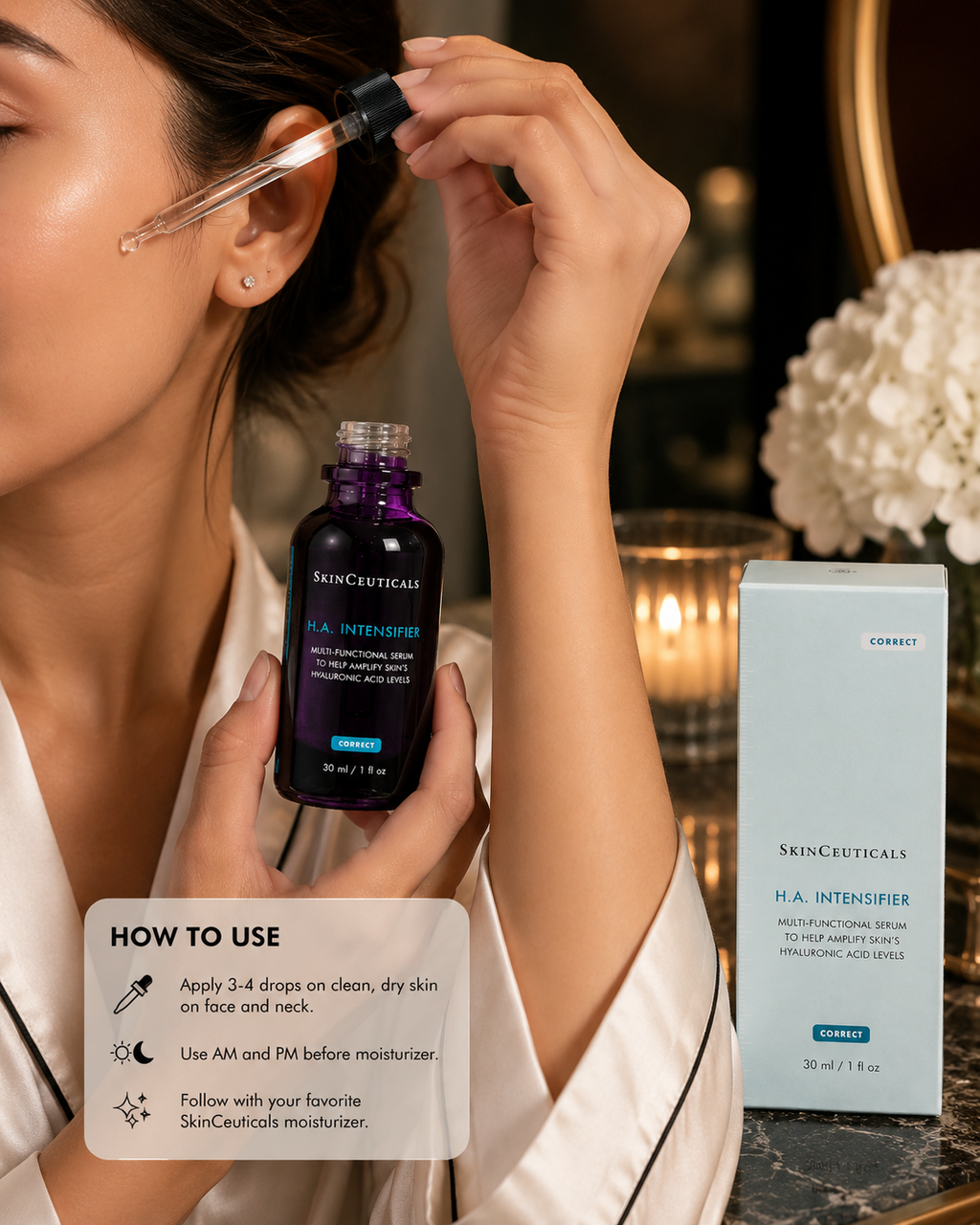 SkinCeuticals H.A. Intensifier Hyaluronic Acid Serum 30ml – Hydrating & Plumping Skincare | Best Buyers Shop