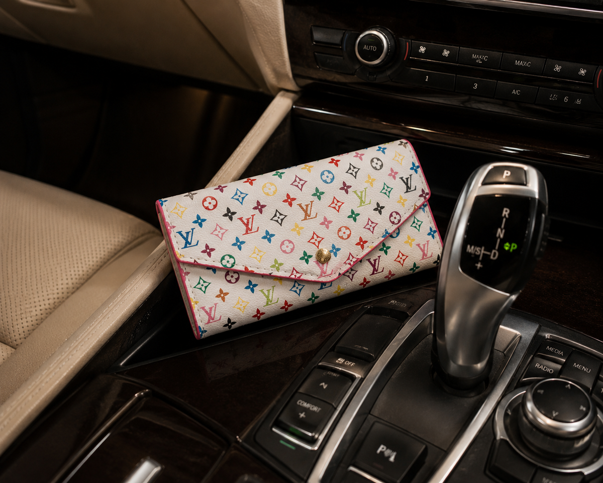 Louis Vuitton Sarah Long Wallet in White Multicolor Monogram Canvas | Best Buyers Shop