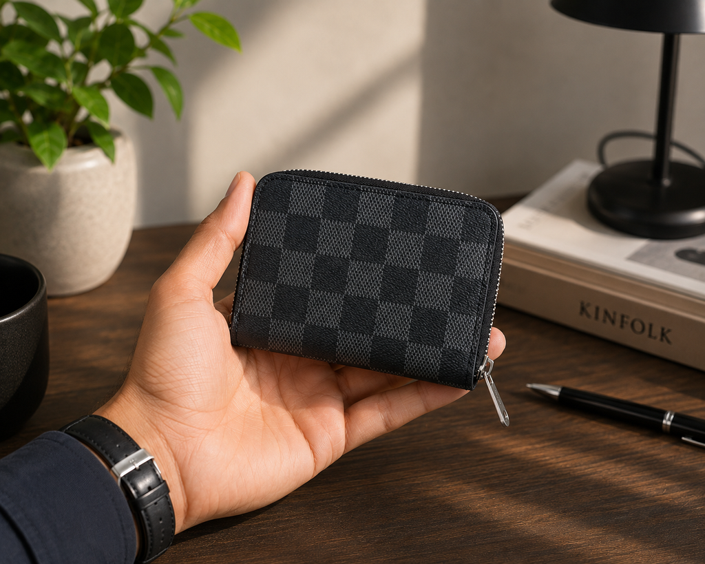 Louis Vuitton Damier Graphite Zippy Coin Purse Wallet – Compact Designer Wallet | Best Buyers Shop