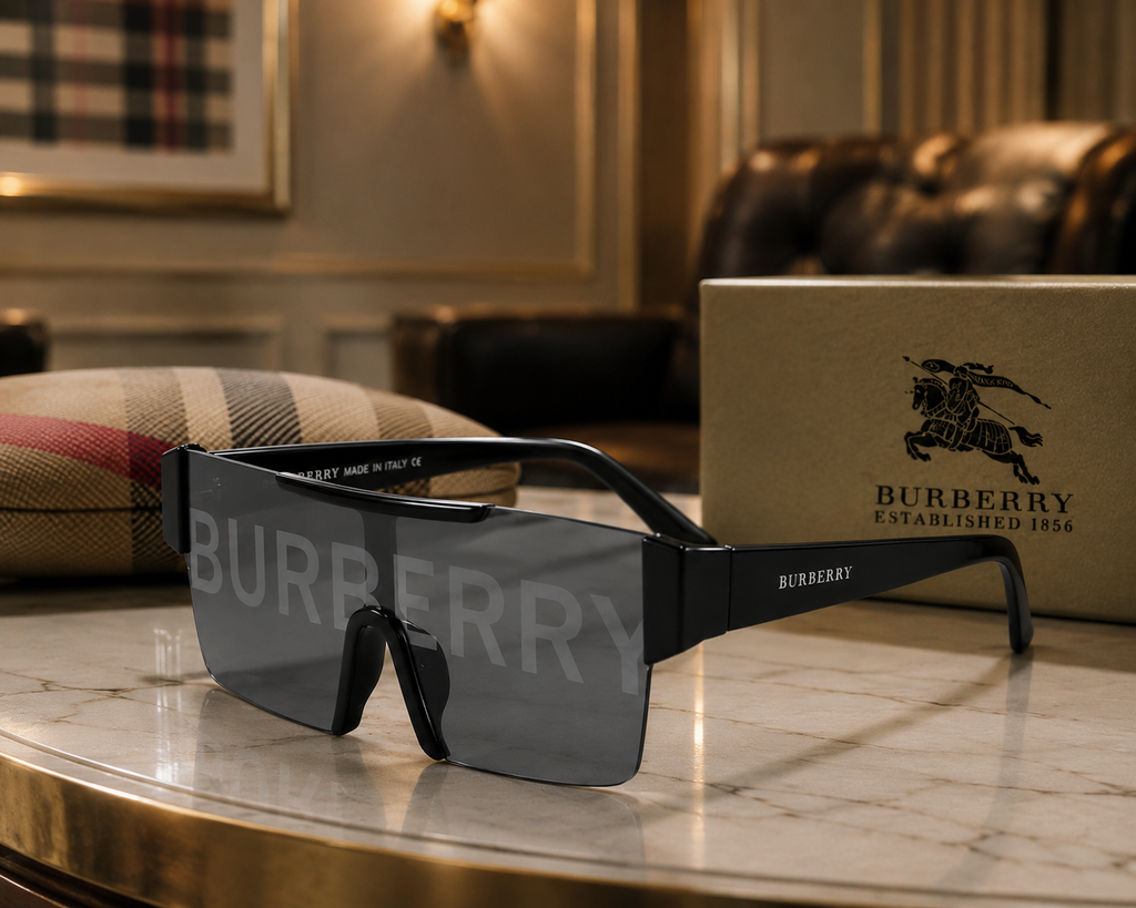 Burberry Unisex Shield Sunglasses – Stylish Designer Eyewear for Men & Women | Best Buyers Shop