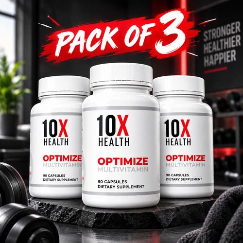 10X Health Optimize Premium Methylated Multivitamin – 90 Capsules | Best Buyers Shop
