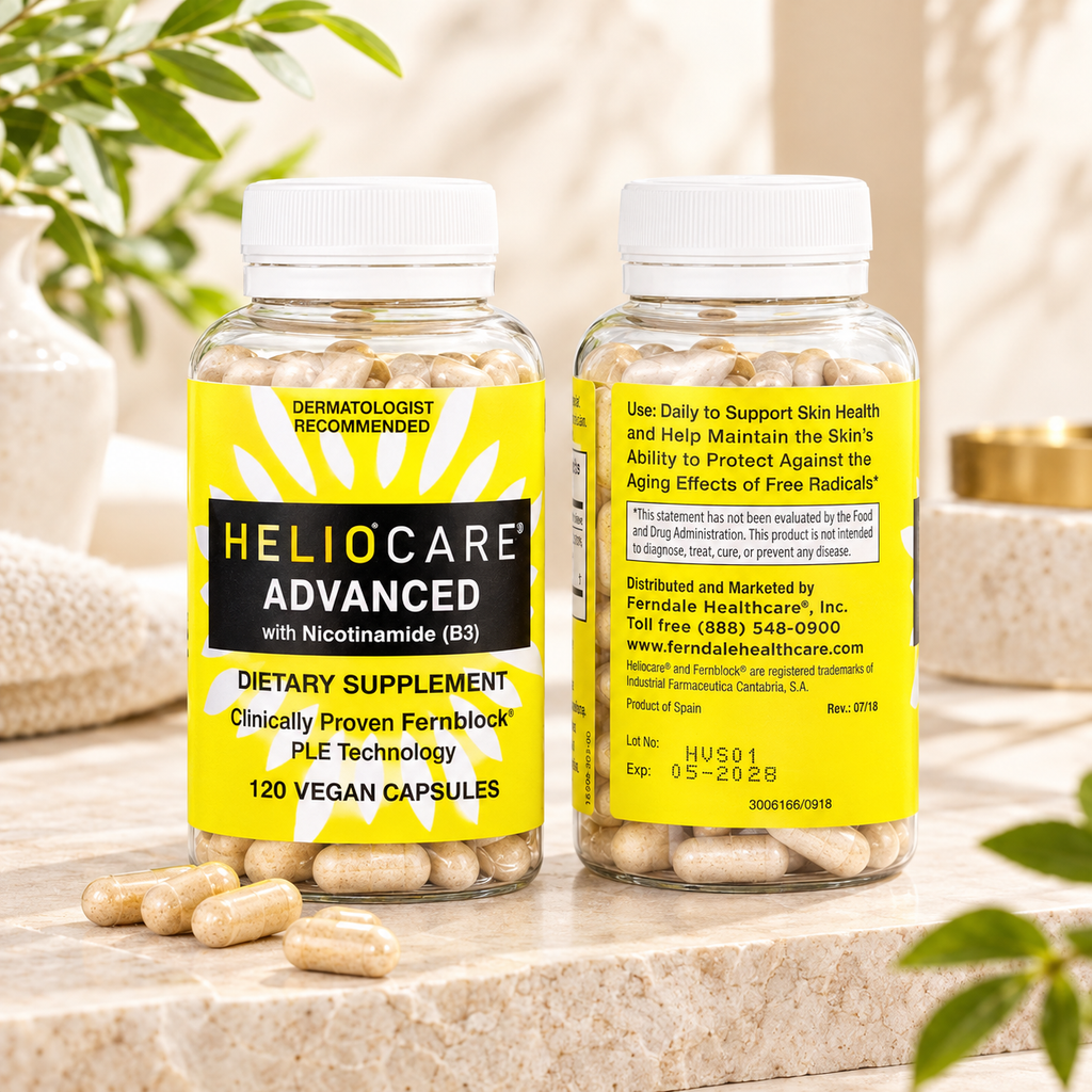 Heliocare Advanced with Nicotinamide Antioxidant Supplement – 120 Capsules | Best Buyers Shop