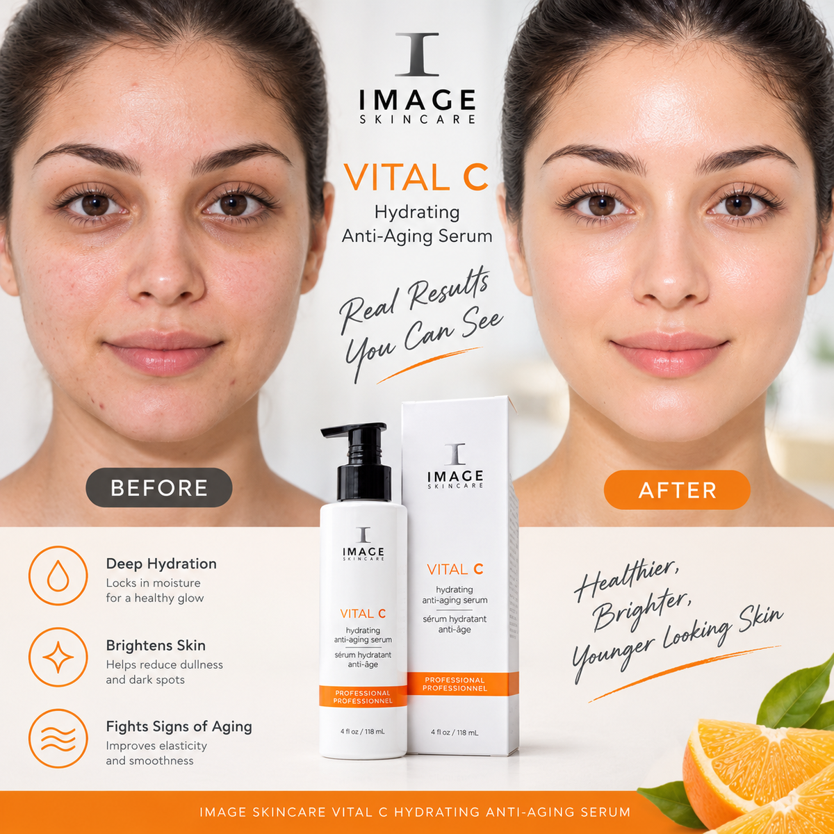 IMAGE Skincare VITAL C Hydrating Anti-Aging Vitamin C Facial Serum 4 oz | Best Buyers Shop