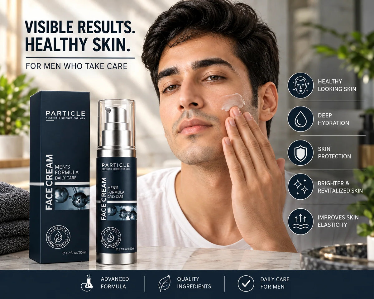 Particle Face Cream for Men 2-Pack 6-in-1 Moisturizer