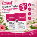 Viviscal Hair Growth Supplements for Women – 60 Tablets, 1-Month Supply