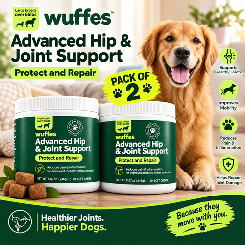 Advanced Dog Hip & Joint Supplement with Glucosamine, Chondroitin & Omega-3 | Best Buyers Shop