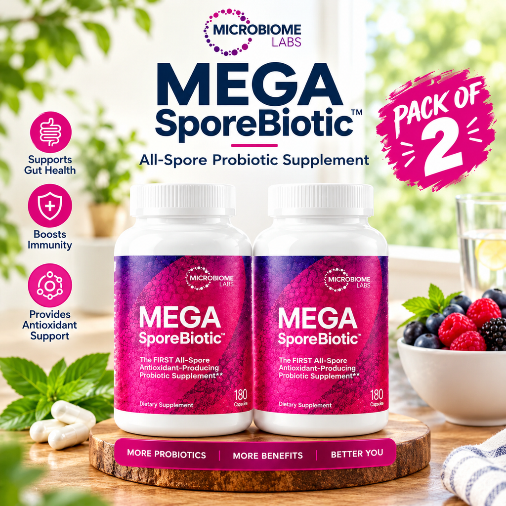 Megasporebiotic Probiotic Supplement for Digestive Health