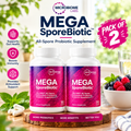 Megasporebiotic Probiotic Supplement for Digestive Health