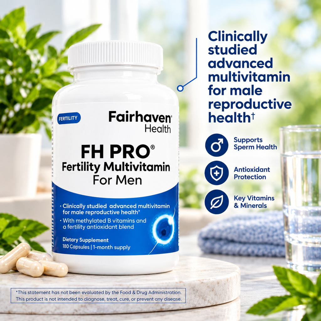 Fairhaven Health FH Pro for Men – Male Fertility Supplement