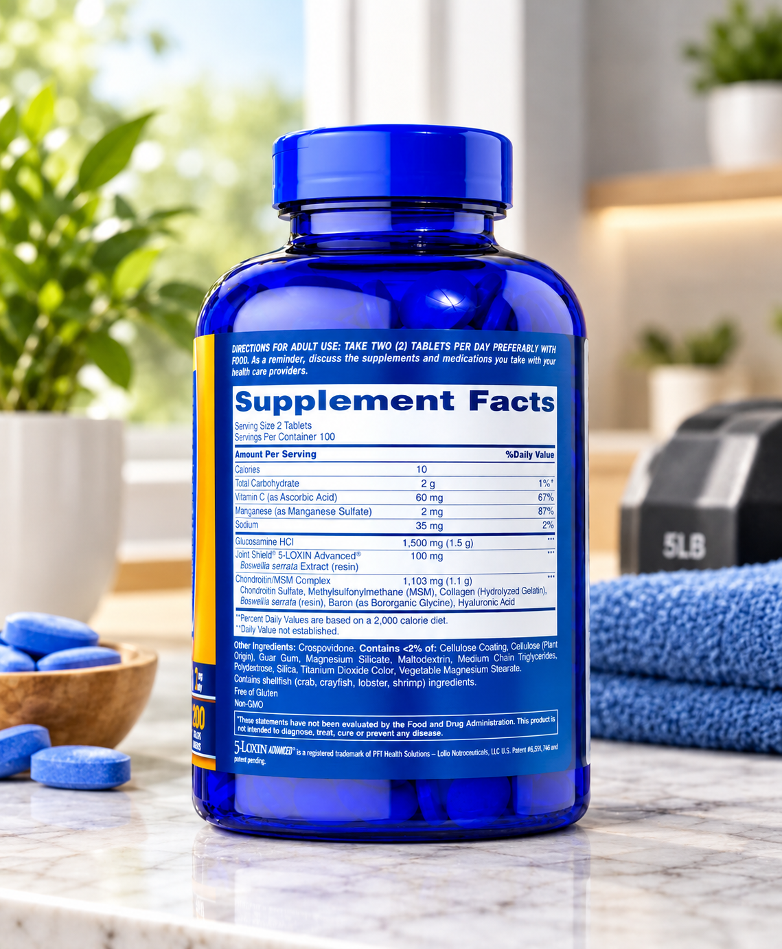 Osteo Bi-Flex Triple Strength Joint Health Supplement 200 Tablets