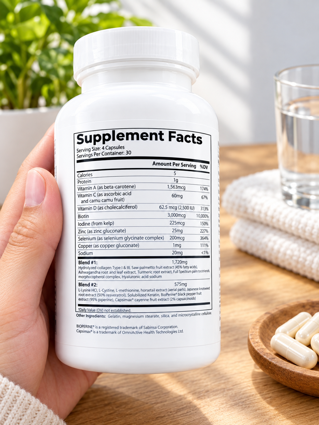 PUREHEALTH RESEARCH ReGrow Hair Growth Vitamins with Biotin