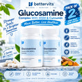 Glucosamine Chondroitin MSM Joint Support Complex for Men &amp; Women – 90 Capsules
