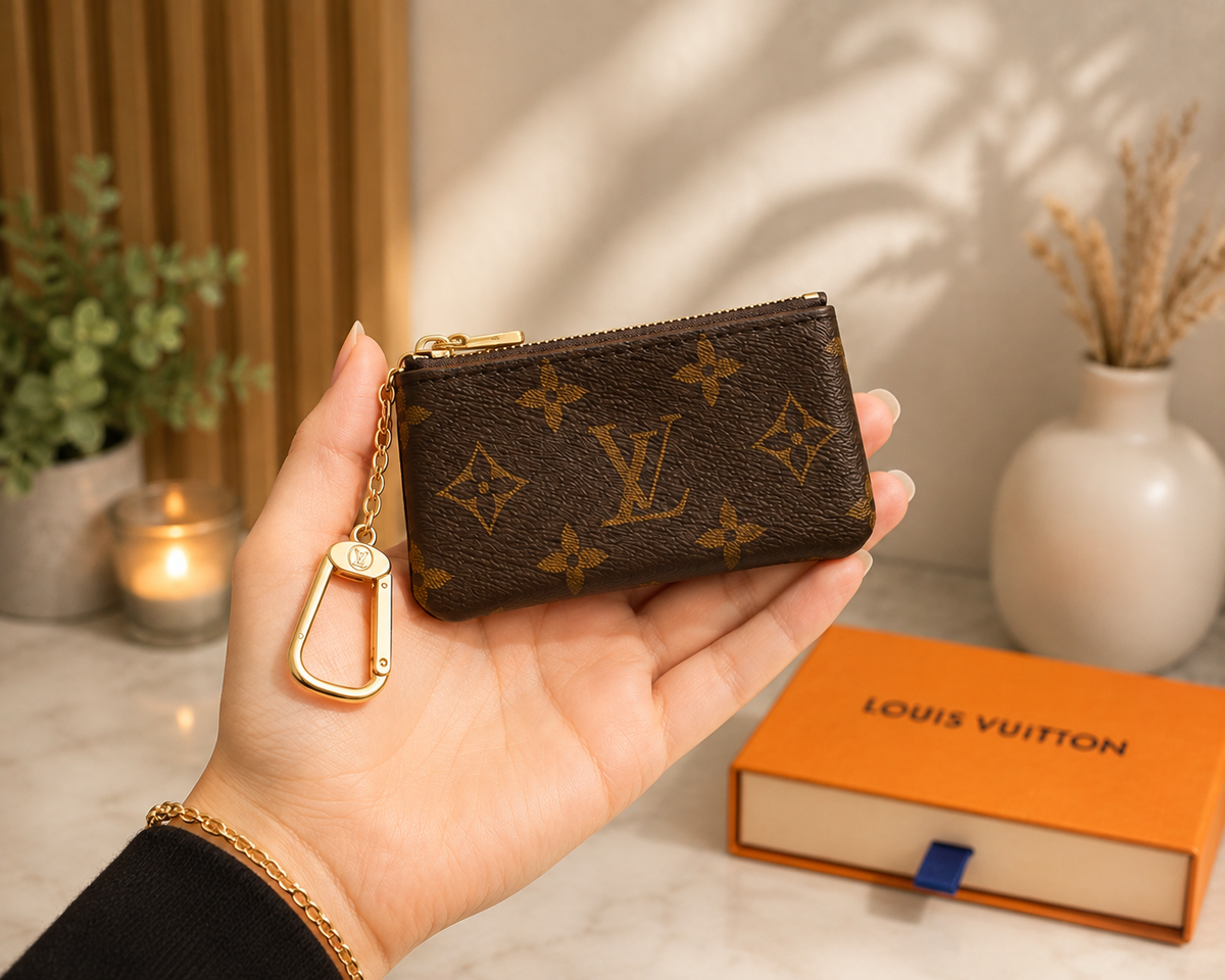 Louis Vuitton Monogram Pochette Cles Key Pouch & Coin Case | Best Buyers Shop