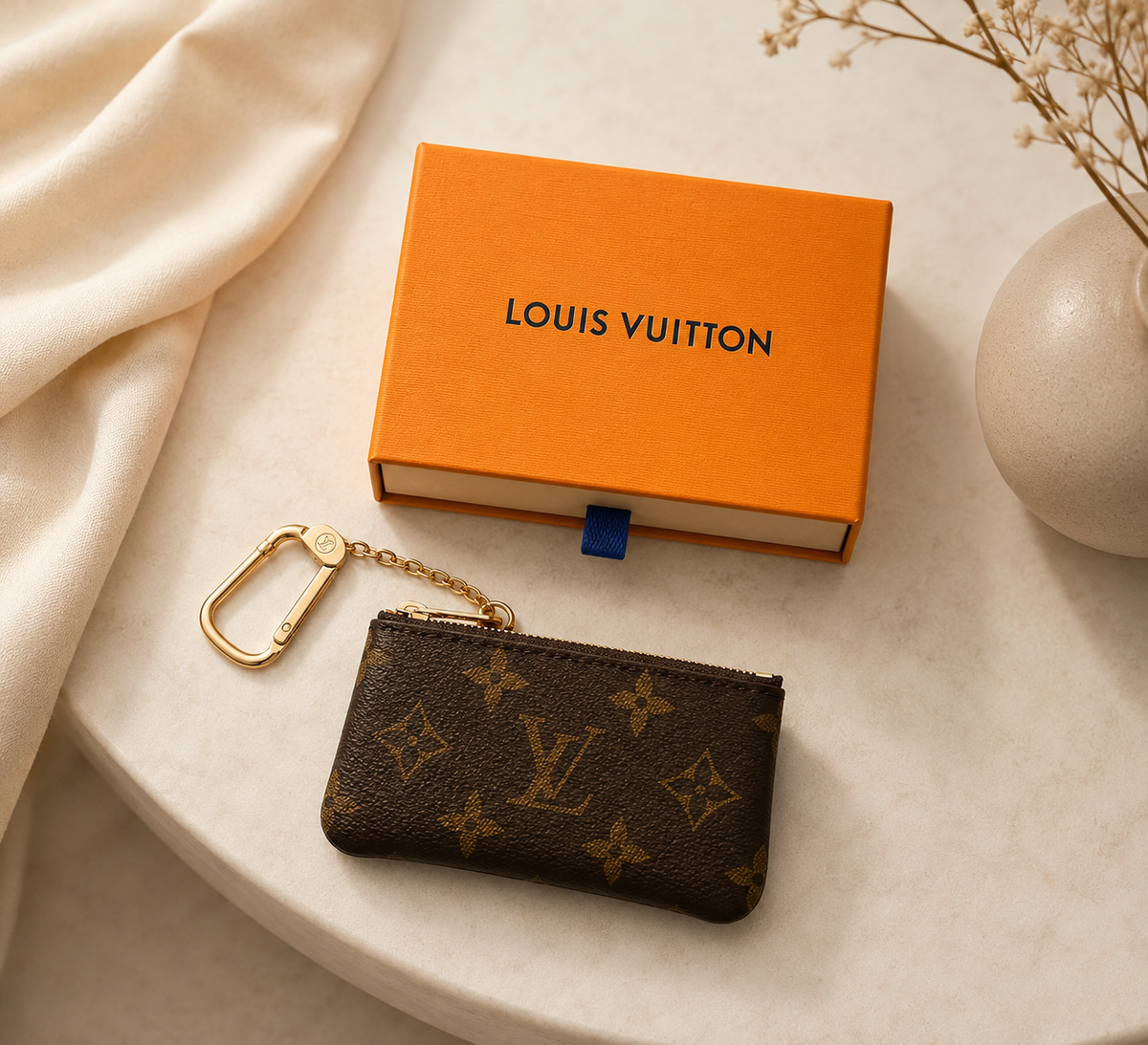 Louis Vuitton Monogram Pochette Cles Key Pouch & Coin Case | Best Buyers Shop