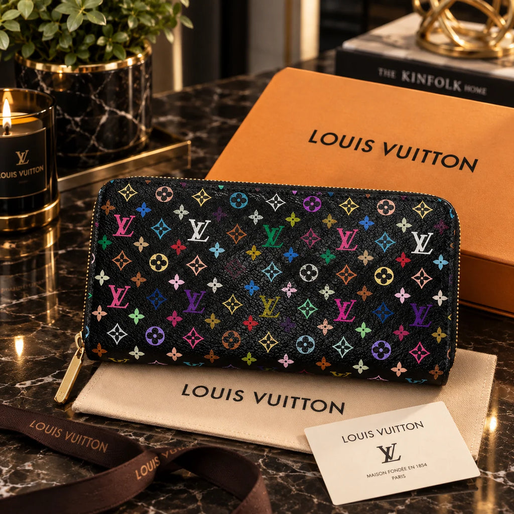 Louis Vuitton Zippy Wallet Multicolor – Monogram Designer Long Wallet