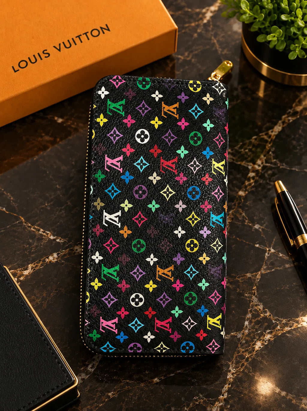 Louis Vuitton Zippy Wallet Multicolor – Monogram Designer Long Wallet