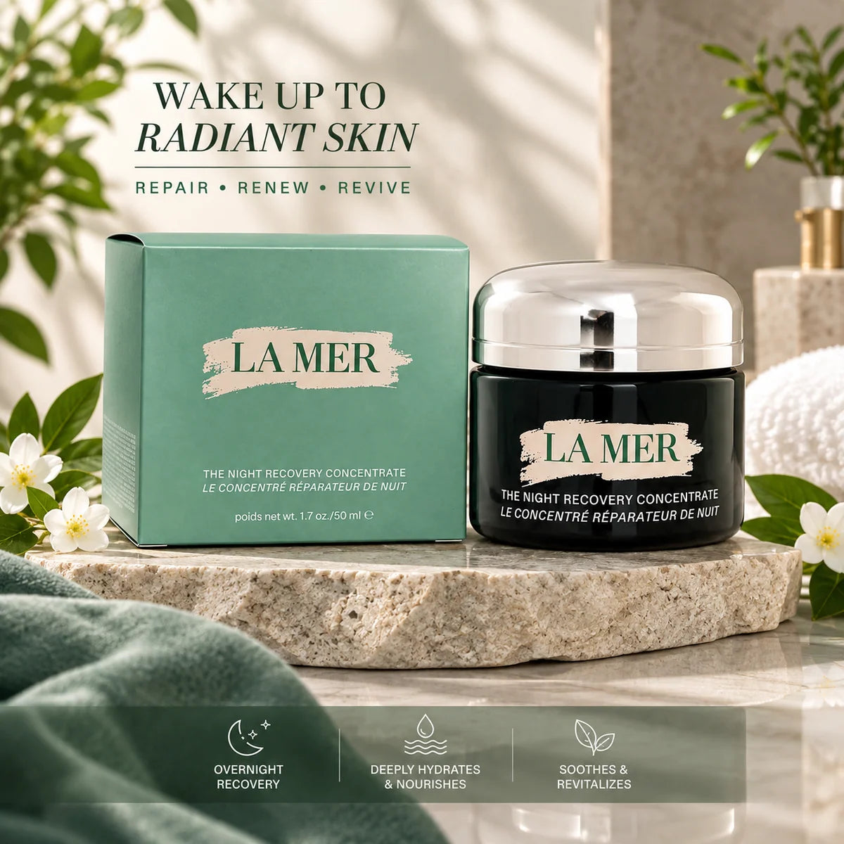 La Mer The Night Recovery Concentrate 1.7 oz / 50ml – New