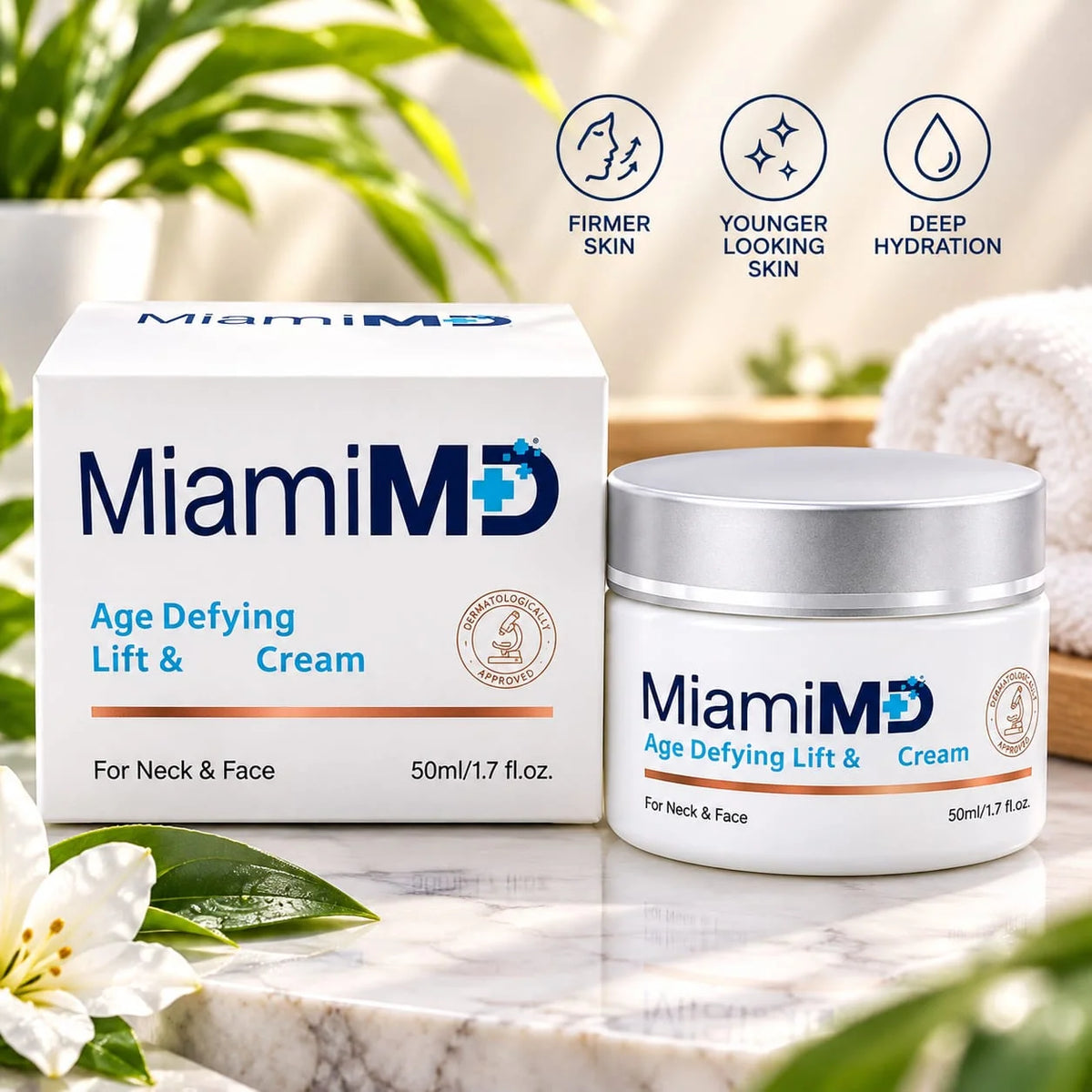 MiamiMD Lift & Firm Face & Neck Cream 50ml | Best Buyers Shop