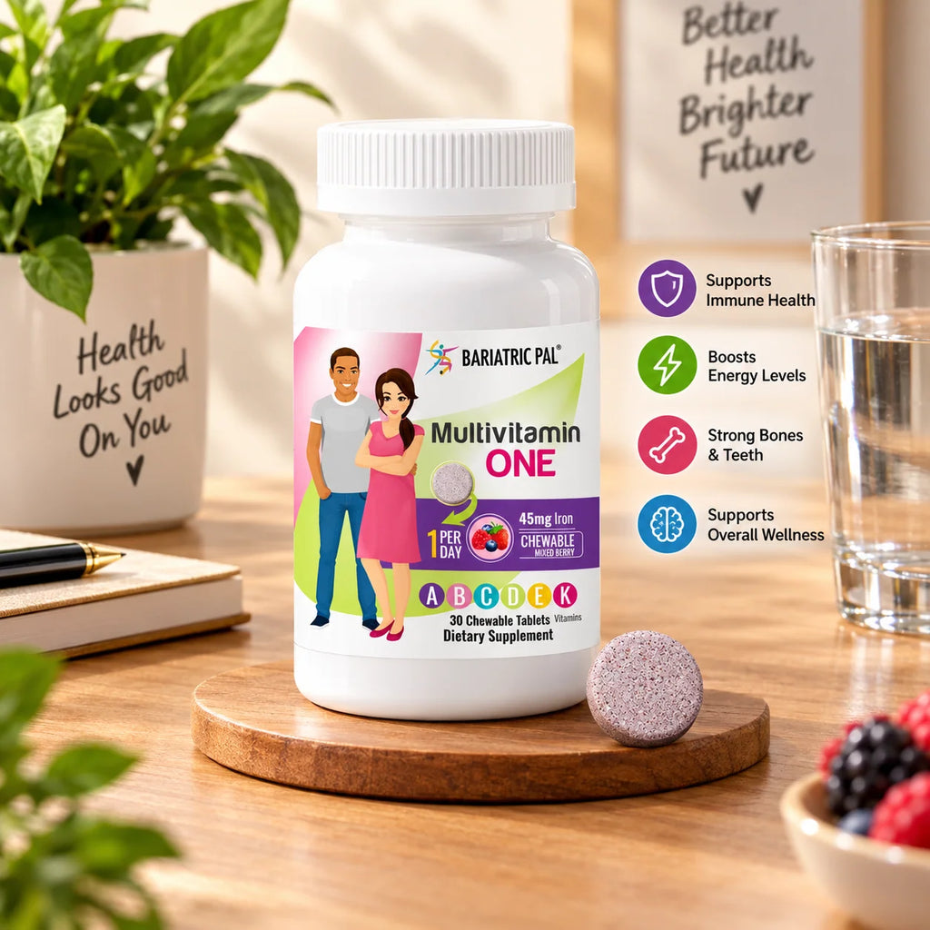 BARIATRICPAL ONE – 1-Per-Day Chewable with 45mg Iron