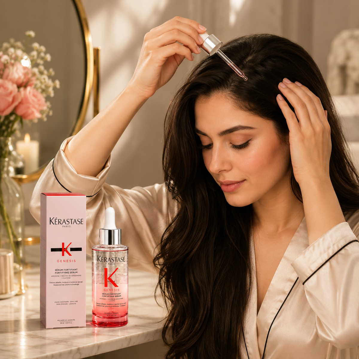 Kérastase Genesis Anti Hair-Fall Serum for Women 90ml – Thinning Hair Care | Best Buyers Shop