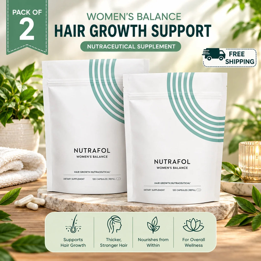 Nutrafol Women’s Balance Hair Growth Supplement – 120 Capsules